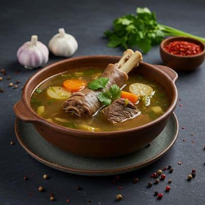 Leg Soup (Breakfast)