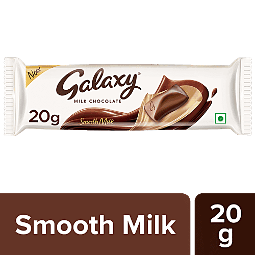 Galaxy Smooth Milk Chocolate Bar, 20 g