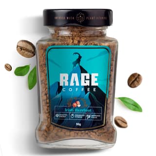 Rage Coffee 50 Gms Irish Hazelnut Flavour - Premium Arabica Instant Coffee