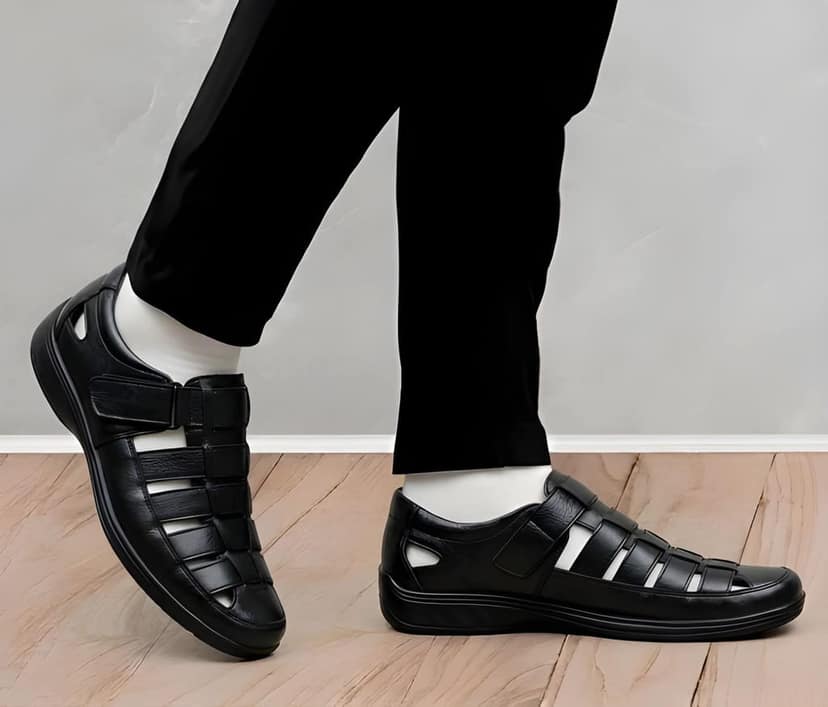 WUGO::Latest Stylish Men Sandals|Roman Sandals|Outdoor Sandals For Men's & Boys (Free Home Delivery)
