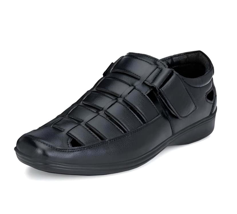 WUGO::Latest Stylish Men Sandals|Roman Sandals|Outdoor Sandals For Men's & Boys (Free Home Delivery) view 3