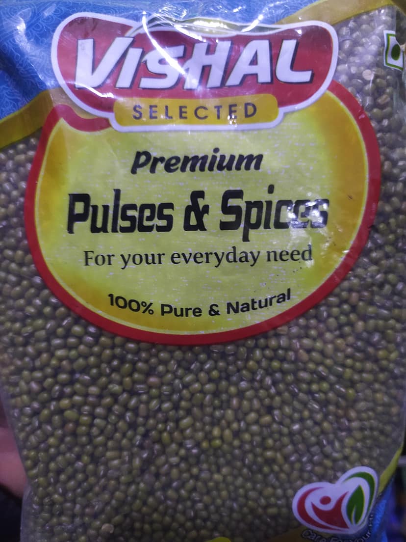 Vishal Premium Pulses & spices saboot mong