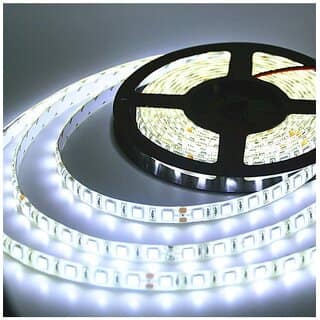 Charkee 4 Meter 2835 Cove LED Light Non-Waterproof Strip (4040 White)