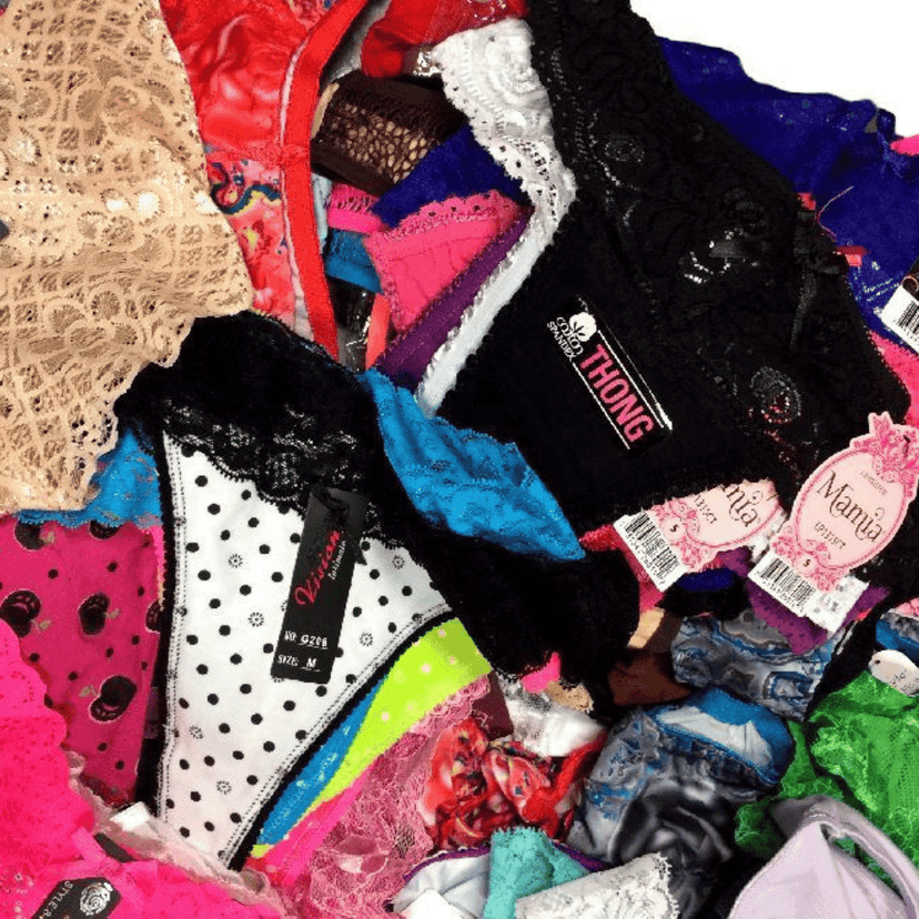 12-Piece Assorted Luxury Panties Wholesale Lot view 2