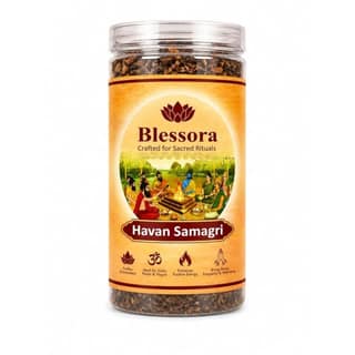 Hawan Samagri - Premium Herbal Puja & Havan Mix with Natural Herbs Guggal for Daily Rituals