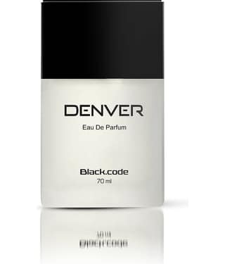 DENVER Black Code Perfume Premium & Long Lasting Eau de Parfum For Men 70 ml (Pack of 1)