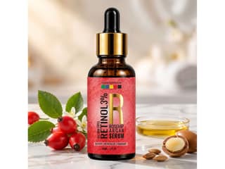 Organix Mantra Retinol Serum 3% with HA, Rosehip Oil, Nourishing, Anti-Aging, 30ML