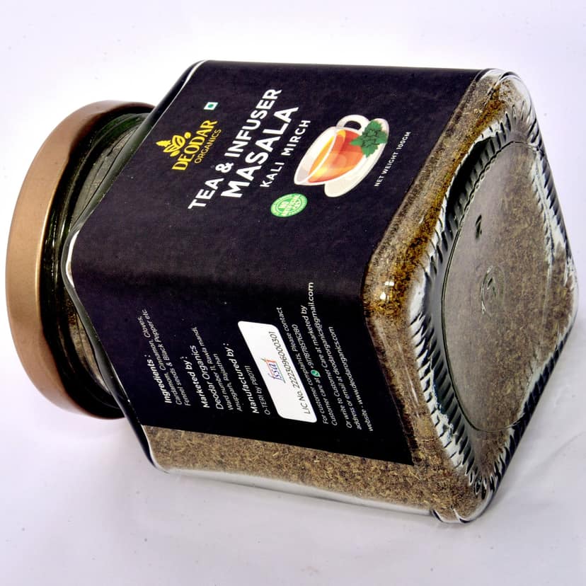 Deodar organics tea masala / chai masala (kali mirch Flavour) view 3