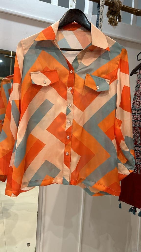 NM by Neha Mehta Stylish Party Wear Shirt