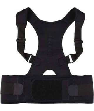 MPMART Real Doctor Black Back Support Belt Pack Of 1