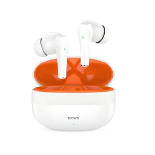 TecSox Combo Ranger 311 Wireless Earbud With Deep Bass & Comfortable Fit TecSox Combo Ranger 311 Wireless Earbud With Deep Bass & Comfortable Fit - White