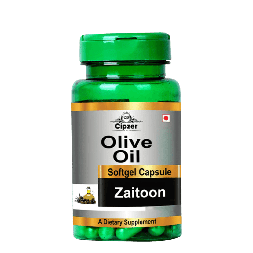 Cipze Olive Oil Soft Gel (30 Capsules): For Heart Health, Antioxidant Support, and Wellness