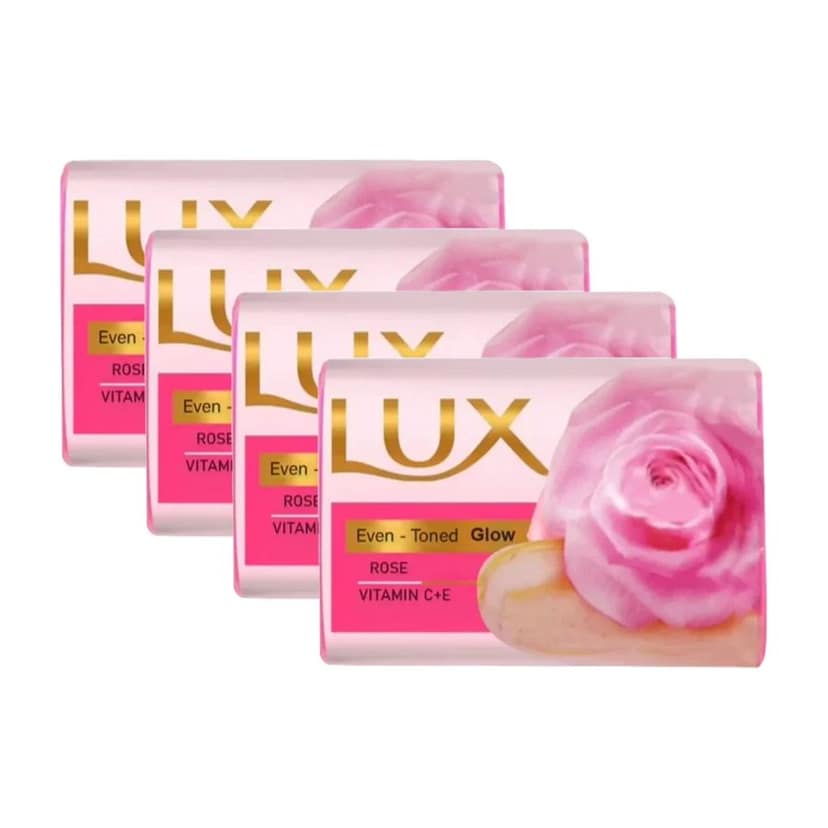 Lux Rose Mega Pack 100 Gms Set
