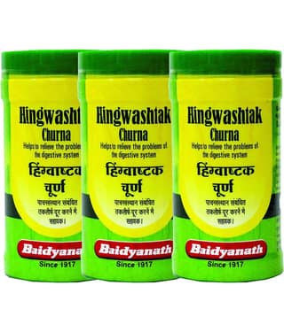 Baidyanath Hingwashtak Churna Powder 60 Gm Pack of 3