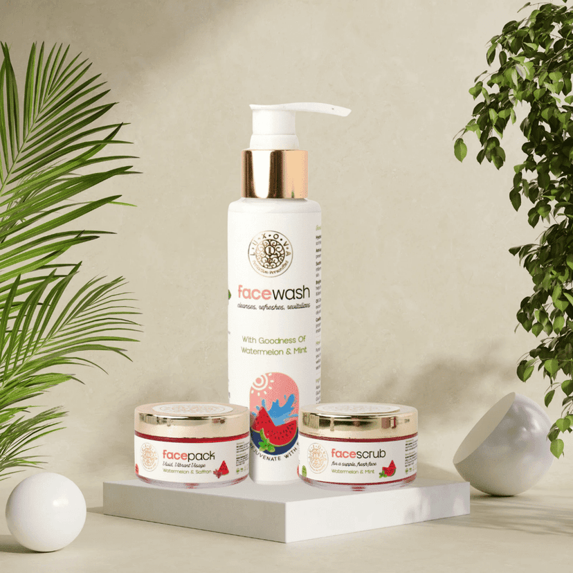 Watermelon Face Scrub & Face Pack Combo