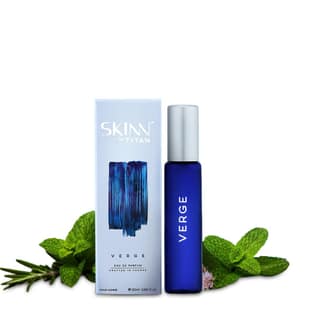"Skinn by Titan, Verge Long Lasting EDP for Men - 20 mL | Perfume for Men | Eau De Parfum for Men | Men's cologne | Premium Fragrance | Grooming Essentials " "Skinn by Titan, Verge Long Lasting EDP for Men - 20 mL | Perfume for Men | Eau De Parfum for Me