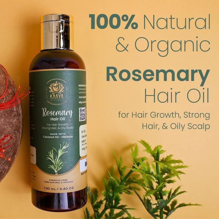 Kaaya Natural Rosemary Hair Oil view 2