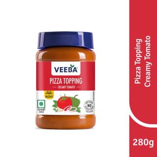 VEEBA Pizza Topping Creamy Tomato Pizza Topping Sauce, 280 g