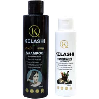 Kelashi Shampoo and conditioner Combo (Pure natural, Hairfall control, Repairs dull and damaged hair) 300ml