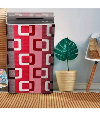 Top Load Washing Machine Cover Compatiable For 6 kg - Maroon