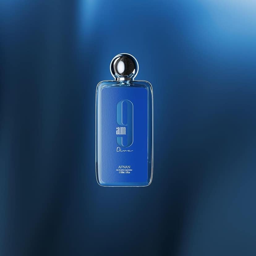 Afnan 9AM Dive Eau De Parfum 100ml – Invigorating Aquatic Aromatic Fragrance For Men view 2