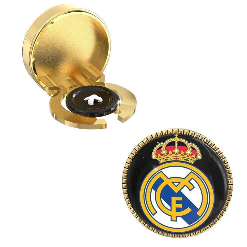 The Smart Buttons - Shirt Button Cover Cufflinks for Men - Real Madrid FC Style view 7