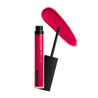 POPPIK Liquid Matte Lipstick for Women | Long Lasting, Smudge Proof, High Pigment Color | Lightweight Comfortable Wear | Transfer Resistant Lip Makeup, Ideal for Wedding, Special Occasions,Gift | 2ML