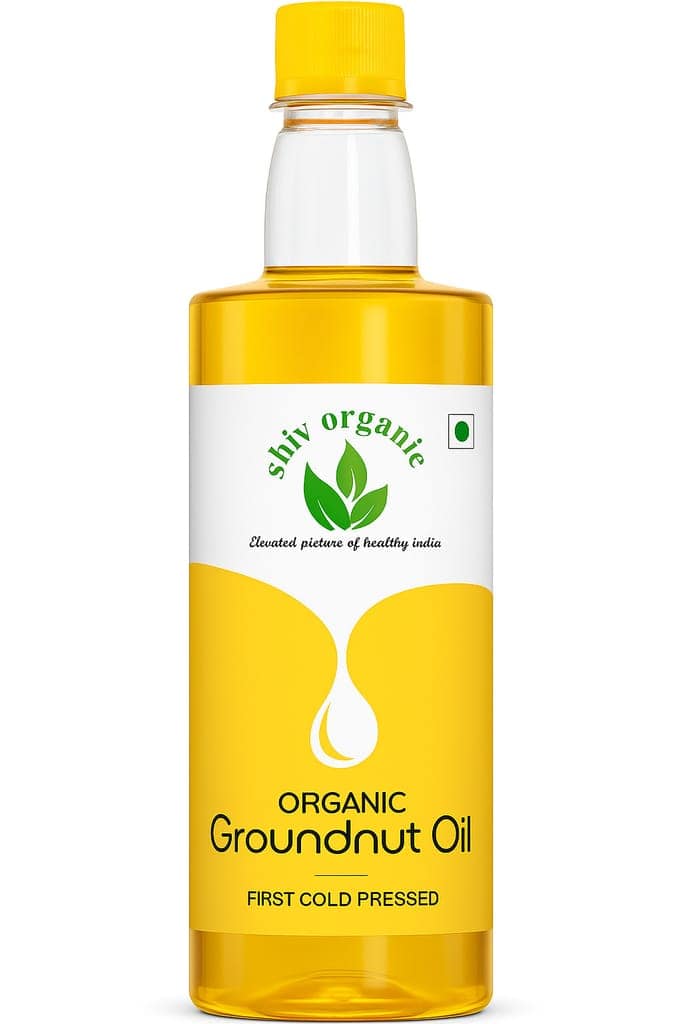 Shiv Organic Groundnut Oil 100% Organic Cold Pressed view 7