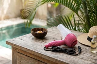 Premium 1000W Mini Foldable Hair Dryer for Men & Women (Multicolor)