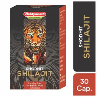 Baidyanath Shodhit Shilajit Capsule 30 Cap