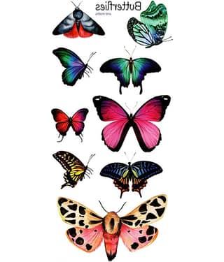 The Canvas Arts Temporary Body Tattoo