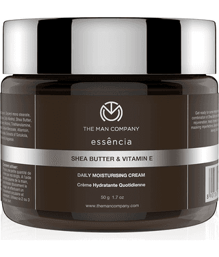 The Man Company Daily Moisturising Cream With Shea Butter & Vitamin E for Moisturizing & Hydrating | All Skin Types | 50 gm