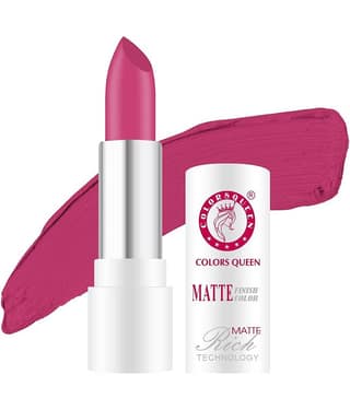 Colors Queen Rich Color Matte Finish Lisptick 3g, (Shade - 20)
