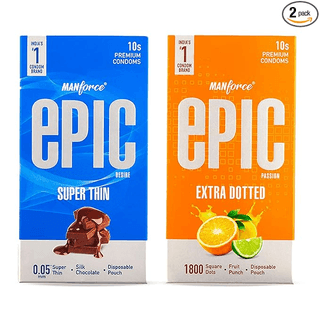 Manforce Epic Passion and Desire 10s(Pack of 2)