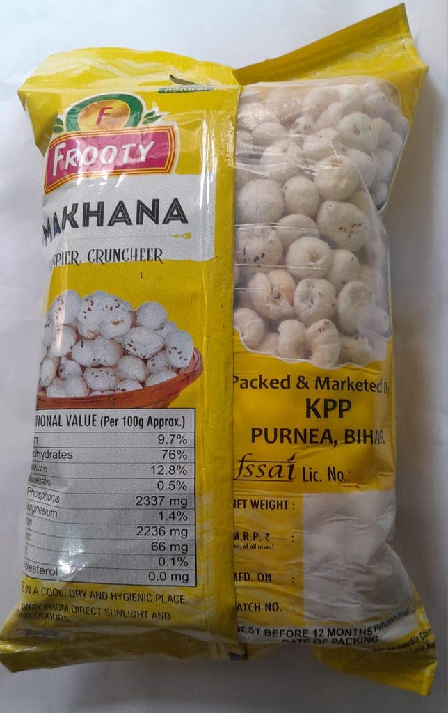 "ABHAY-MANI Premium Popped Water Lily Seeds (Phool Makhana)" view 5