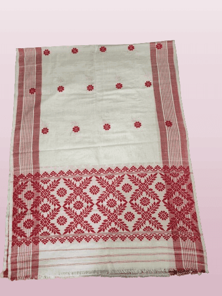 Assamese Cotton Gamocha view 2