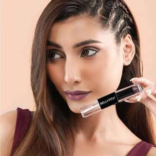 Two Good! 2 in 1 Bullet Lipstick & Lip Gloss Duo Two Good! 2 in 1 Bullet Lipstick & Lip Gloss Duo - Two Flawless - Rosy Nude