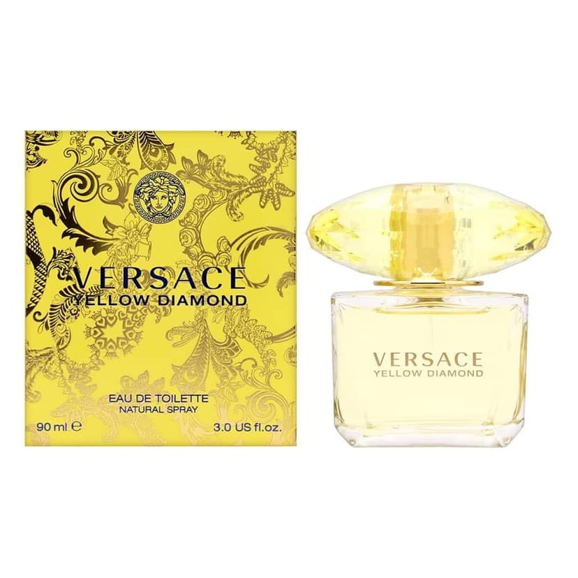 Versace Yellow Diamond Women's Perfume 90ml | Floral Citrus Fragrance | Buy 1 Get 1 Free Offer Perfume Scent view 3
