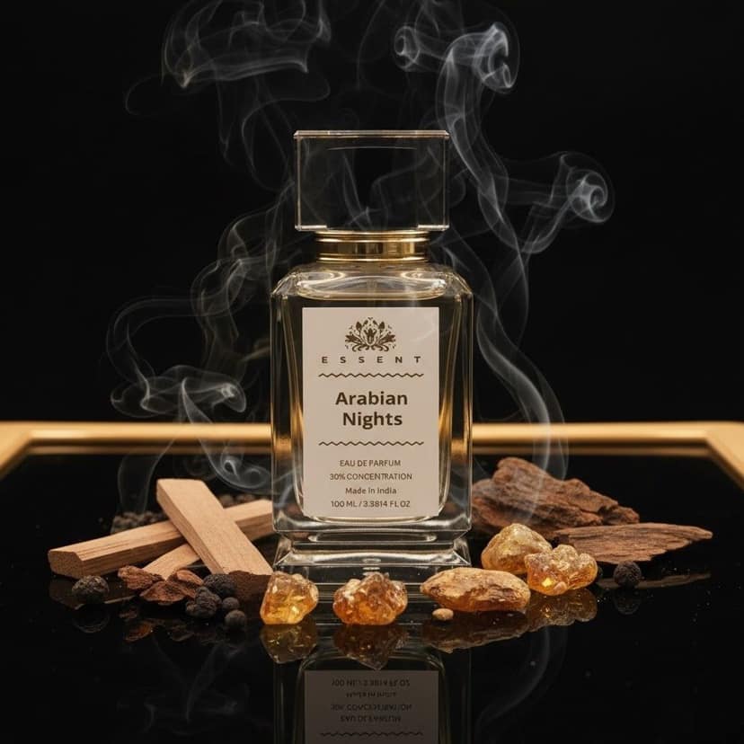 Essent Perfumes Arabian Nights Eau de Parfum (EDP) – Oriental Oud Spicy Long Lasting Perfume – Unisex Fragrance view 4