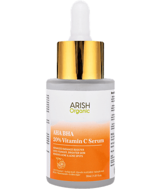 Arish Organic Face Serum Vitamin C Radiant Glow For All Skin Type ( Pack of 1 )