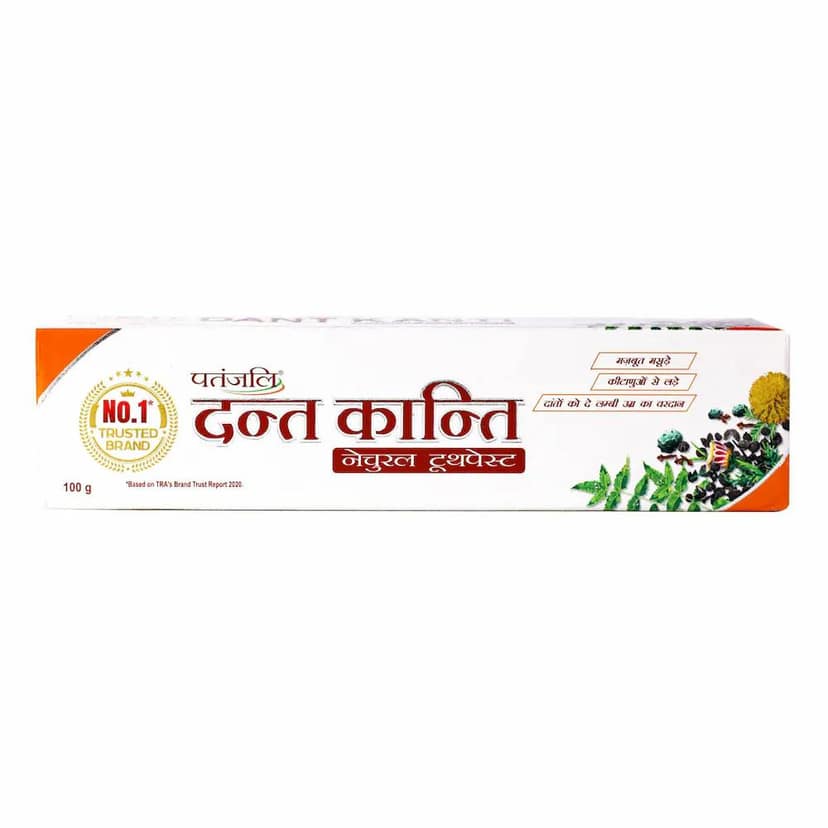 PATANJALI DANT KANTI NATURAL TOOTHPASTE 100 GMS