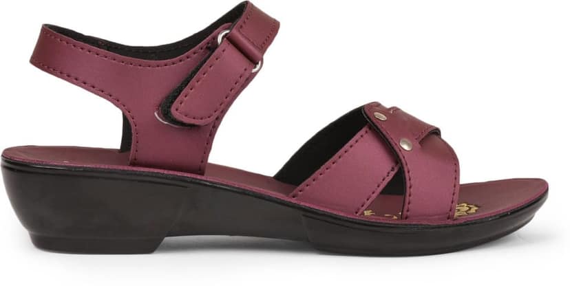 Aqualite Women's Casual Wedge Sandal PL-491 view 4