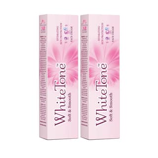 White Tone Face Cream for Women, Get Oil-Free, Even-Toned Skin Instantly, 50g (Pack of 2) White Tone Face Cream for Women, Get Oil-Free, Even-Toned Skin Instantly, 50g (Pack of 2) - Pink / 50 g (Pack of 2)