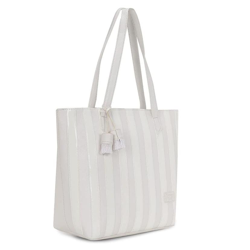 Vdesi Tone On Tone Striped Tote view 4
