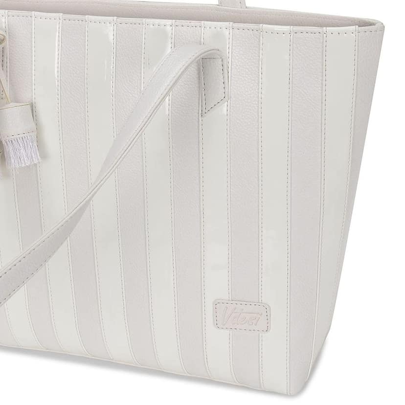 Vdesi Tone On Tone Striped Tote view 6