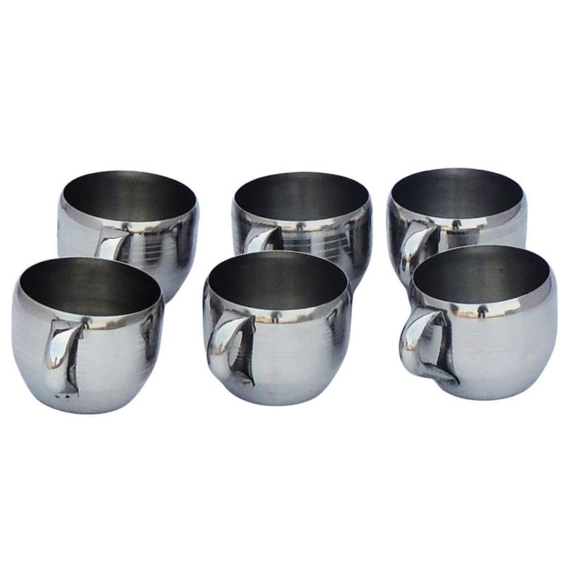 Stainless Steel Water Drinking Cup 160 ML Utility Cup (SMAS051 A) view 3