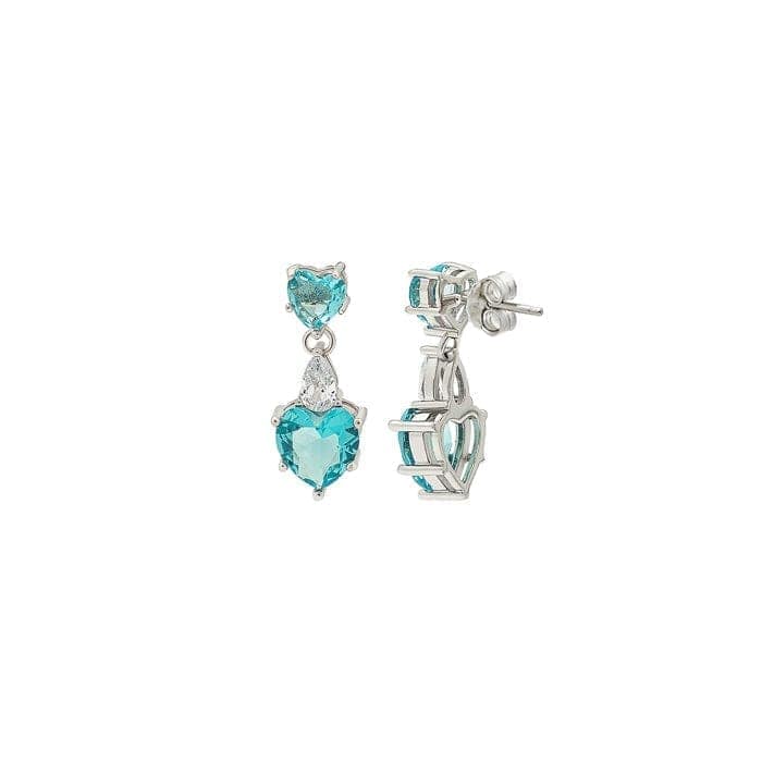 Silver Oceanic Waves Earrings view 6