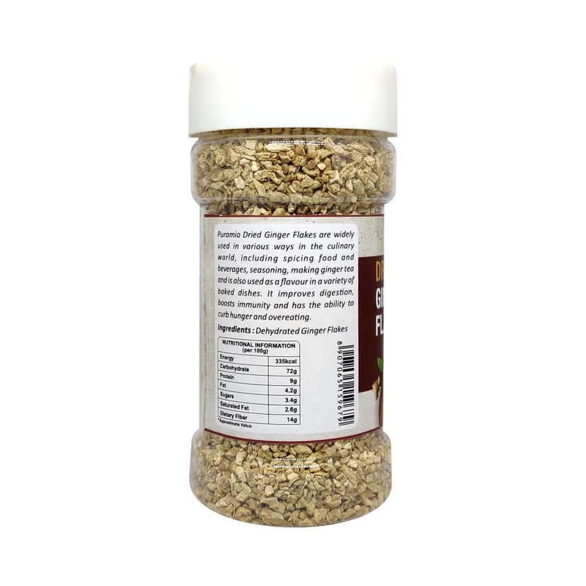 Puramio Dried Ginger Flakes, 500 gm view 2