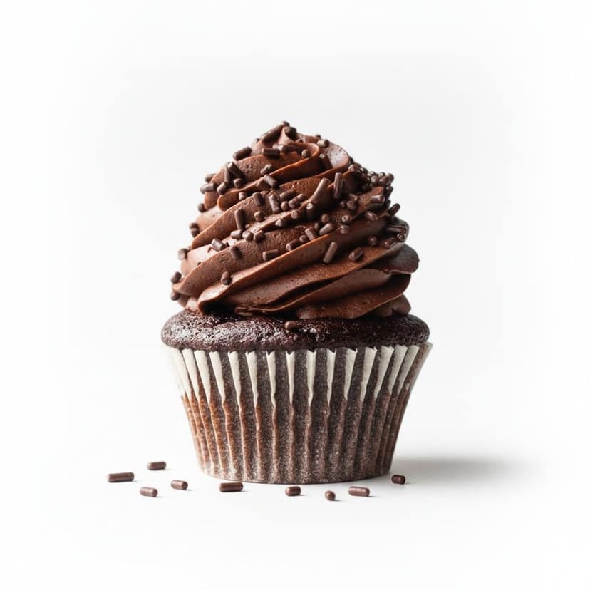 Decadent Chocolate Cupcake - 240 gm - Single piece cupcake