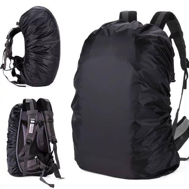 Waterproof Backpack Rain Cover with Pouch, Elastic Adjustable